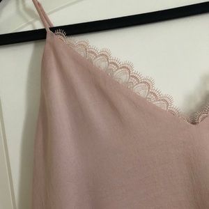 Express lace trim cami